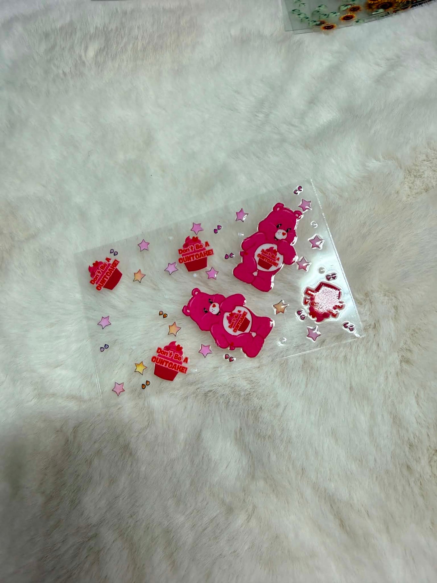Sass Bear Bank Card Decal