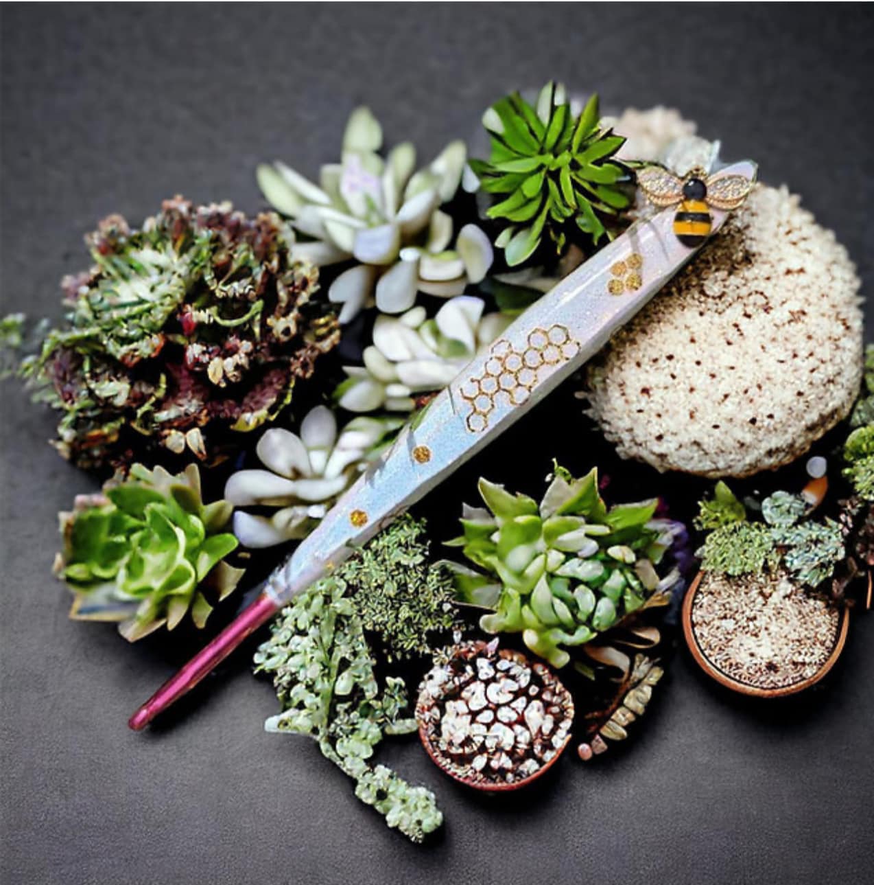 Queen Bee Crochet Hook