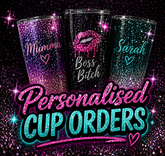 Custom Stainless Steel Tumblers & Cups!