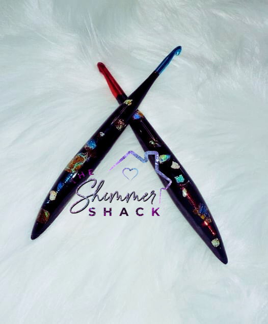 Yowah Nut Opal Crochet Hook – Rare, Radiant & Ridiculously Stunning