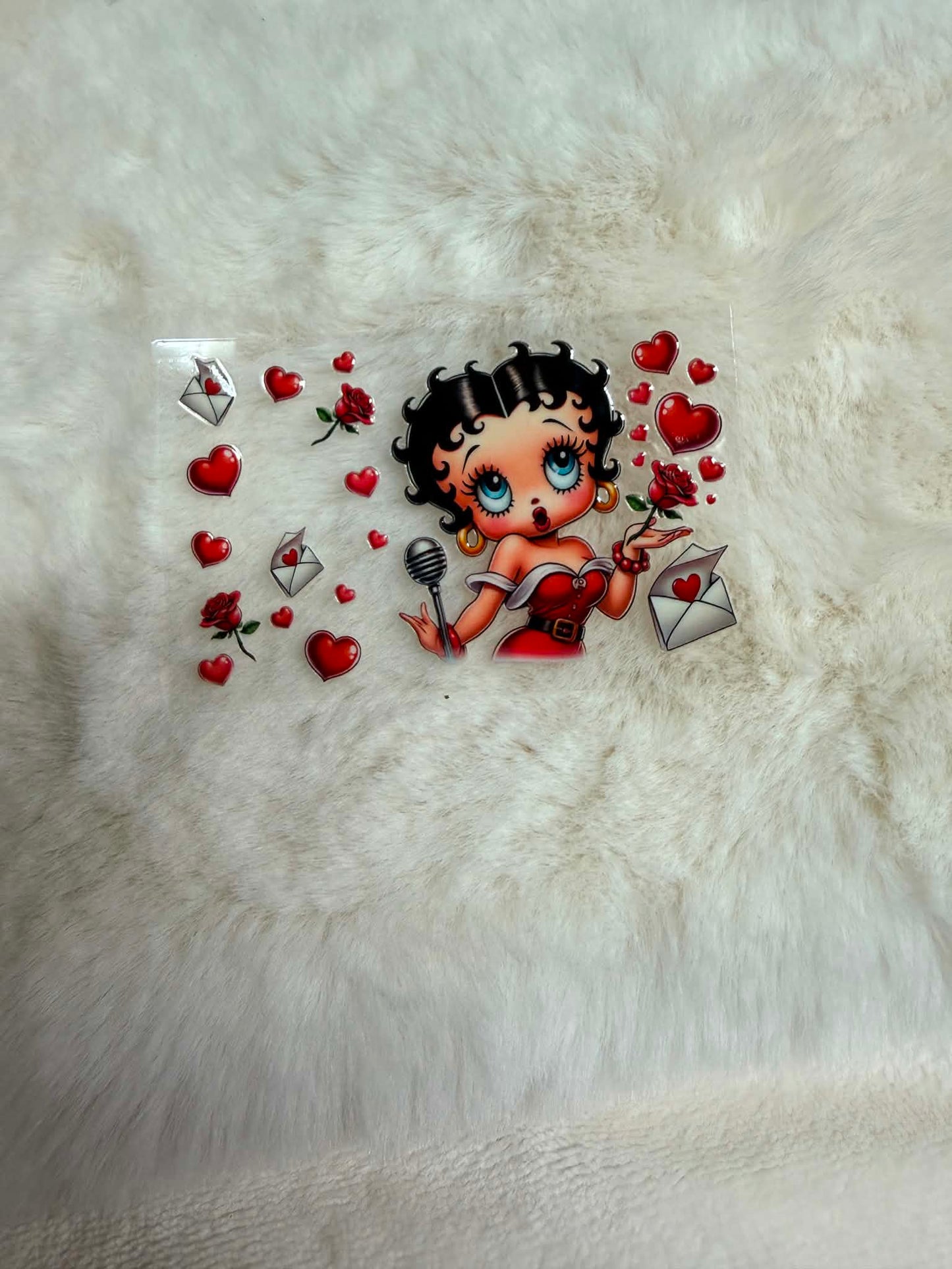Vintage Love Song Card Skin 🎙️❤️