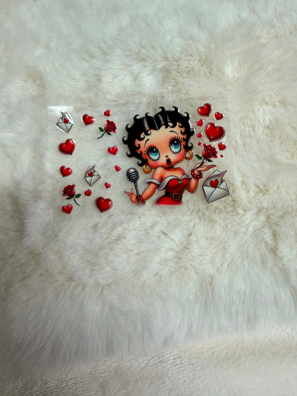 Vintage Love Song Card Skin 🎙️❤️