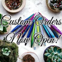 Glitter bomb Crochet Hook