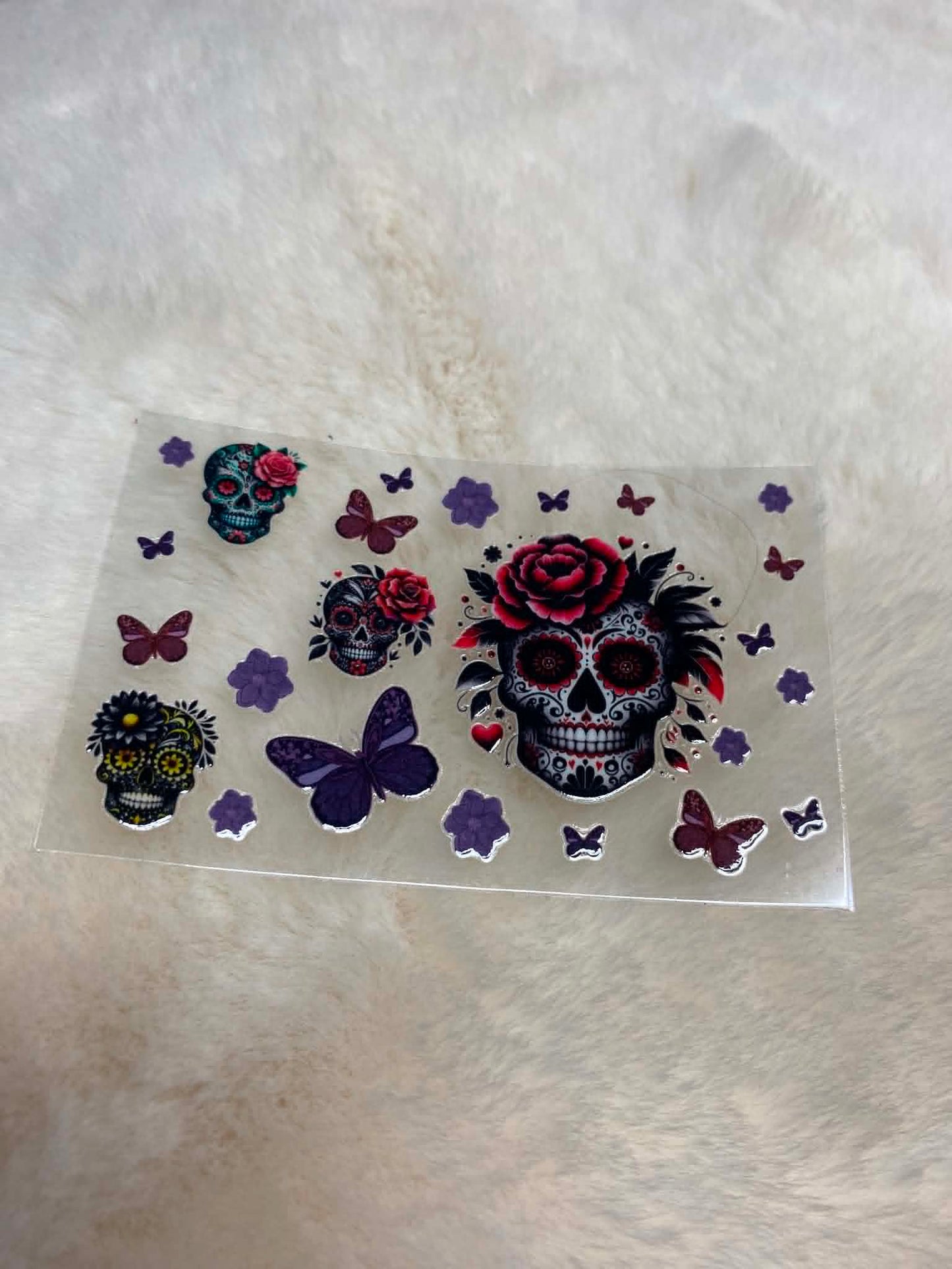 Midnight Mariposa Bank Card Decal 🖤🦋✨