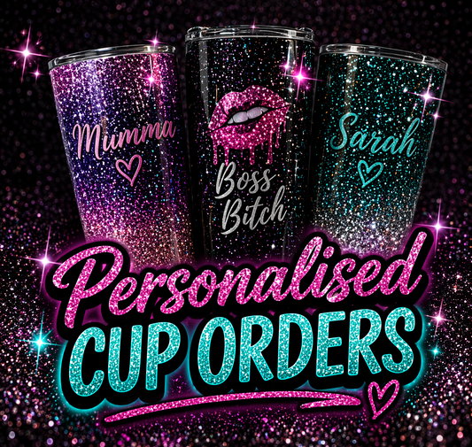 Custom Stainless Steel Tumblers & Cups!