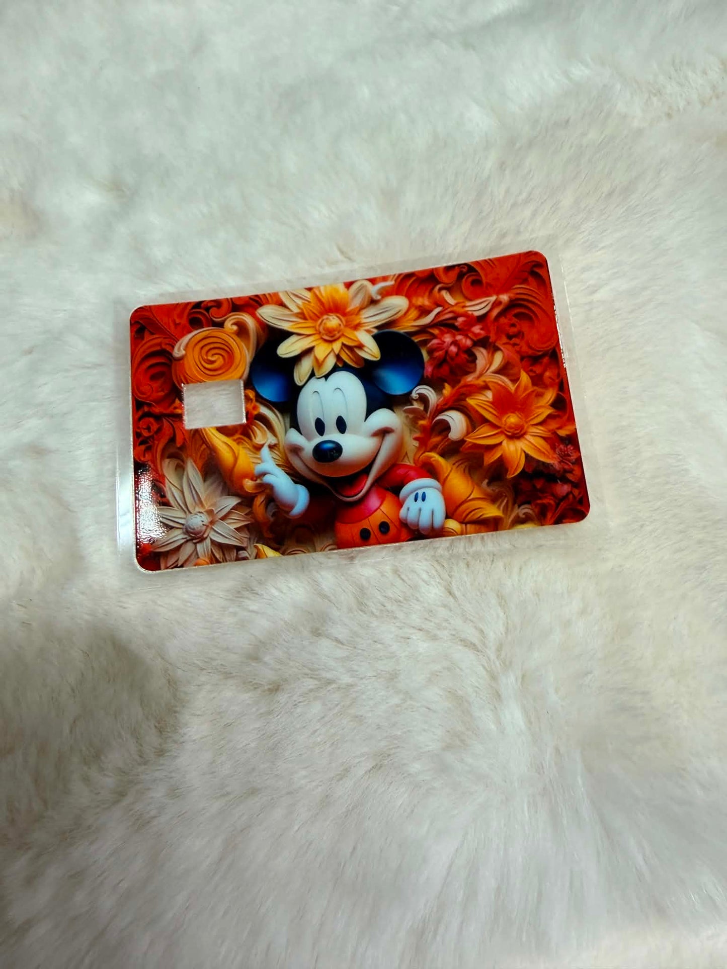 Cozy Harvest Mouse Bank Card Wrap