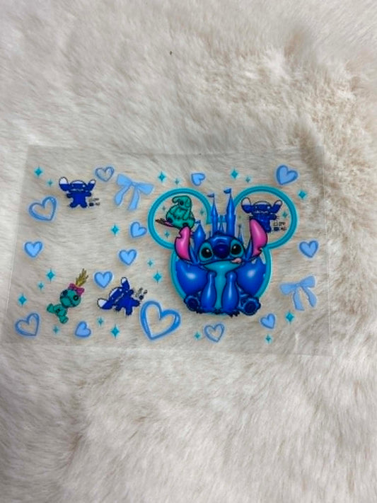 Stitchy Chaos Bank Card Decal 💙✨
