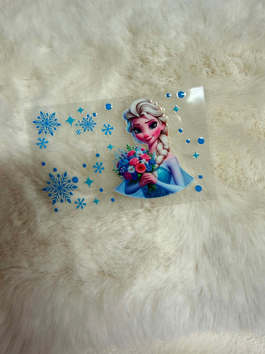 Snow Queen Bloom Card Skin ❄️💙✨