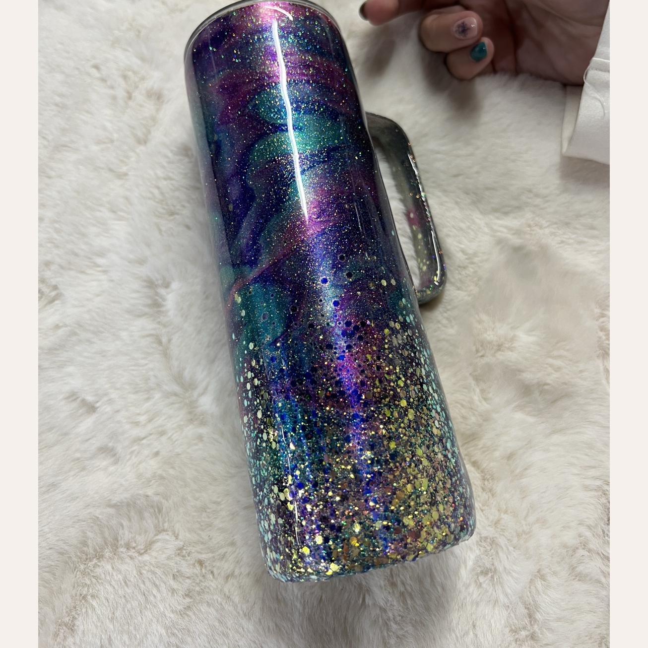 Cosmic Drip - 20oz Tumbler With Handle